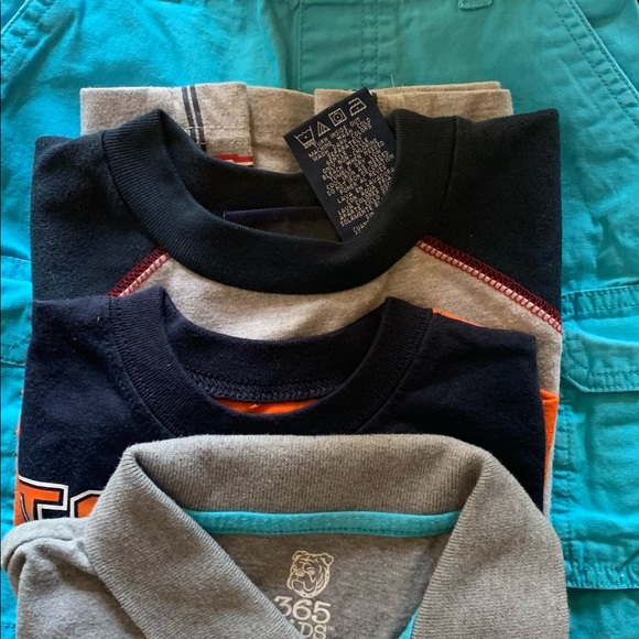 SIZE 4 - 3 shirts- 2 shorts.  GREAT SHAPE -      Like new - $18 - Picture 8 of 8